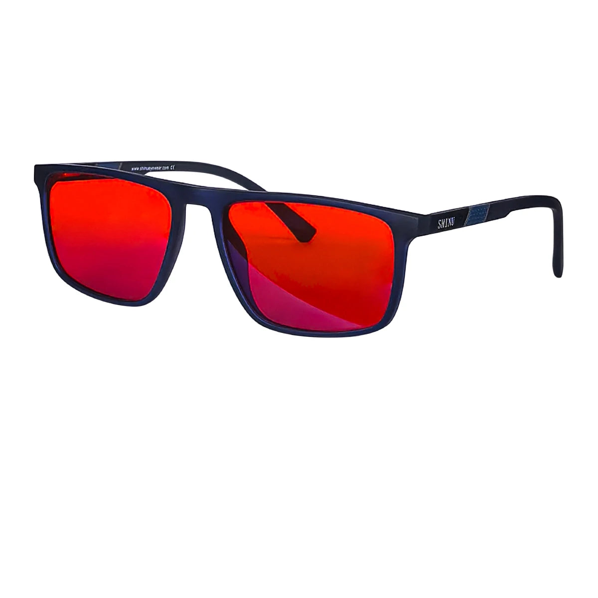 Red Glasses Block Blue Light Better Sleep Orange Lens Glasses for Working with Computer Gaming Glasses Blue Light Blocking