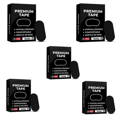 30/60/90/150Pcs anti Snoring Sleep Mouth Tape Best Breathing Nasal Strips Medical Grade Improved Sleeping Snoring Relief